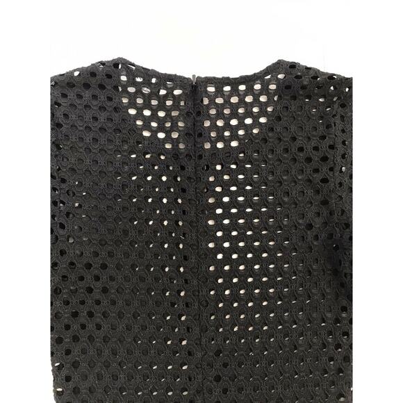 Bardot Semi Sheer Bodysuit Black Stretch - Picture 11 of 12